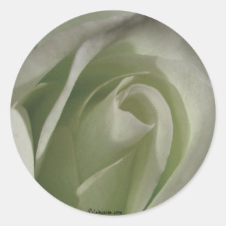 Adesivo Redondo Foco de Envelope de Casamento Rosa cinza