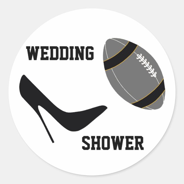 Adesivo Redondo Foco de Envelope Preto e cinza (Frente)