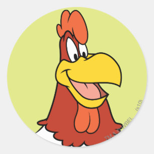 Adesivo Redondo Foghorn Leghorn Closeup