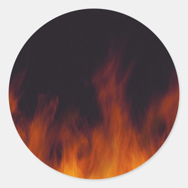 ADESIVO REDONDO FOGO (Frente)