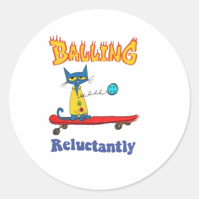 Adesivo Redondo Folga Curta de Balling (Frente)
