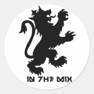 Adesivo Redondo Folha adesiva 1N7H3M1X