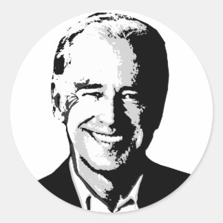 Adesivo Redondo Folha adesiva Joe Biden