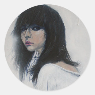 Adesivo Redondo folha de autocolante