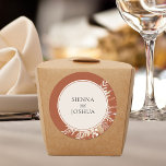 Adesivo Redondo Folhagem Botânica Terracotta Casamento Personaliza<br><div class="desc">Baquetas de casamento simples, quentes e sujas num dueto de terracota e creme. Um design botânico com painel de convite, emoldurado com folhas de aquarela e folhagem em tons de ferrugem de canela amarelo-amêndoa e ouro. Design elegante, com estilo moderno. Por favor, navegue na minha loja - coleção de direitos...</div>