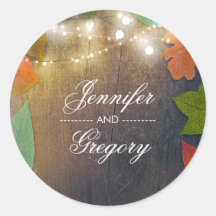 Folhas de outono russas e Casamento de Madeira