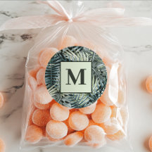 Folhas tropicais de cor aquosa verde