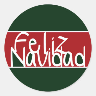Adesivo Redondo Foliz Navidad Stickers ou Envelope Seals