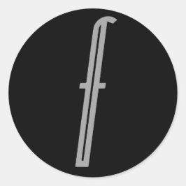 Adesivo Redondo Fontaine stickers