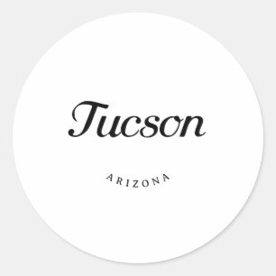 Adesivo Redondo Fonte Preta de Arizona Tucson