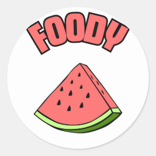 Adesivo Redondo Foody 2