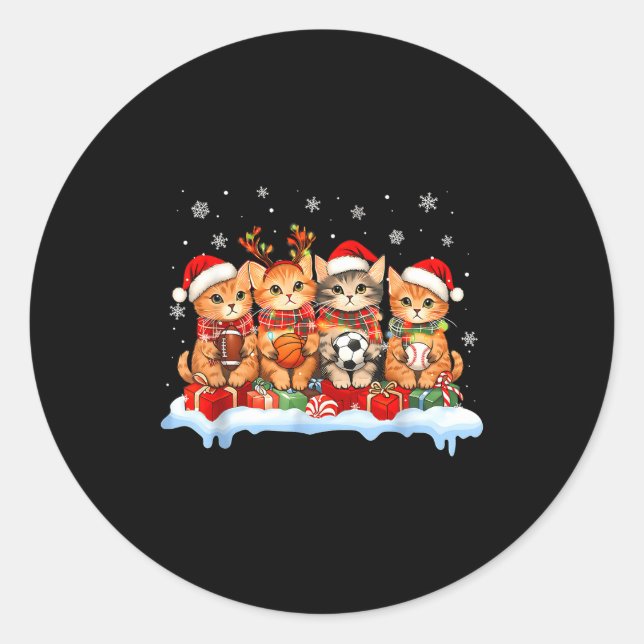 Adesivo Redondo Football Baseball Basketball Player Funny Srt Chri (Frente)