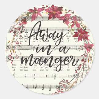 Adesivo Redondo Fora de um Viciado em Hipoteca de Natal