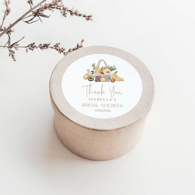 Adesivo Redondo Fora do Chá de panela de mercado (Criador carregado)