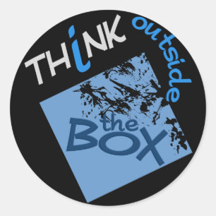 Adesivo Redondo Fora dos autocolantes