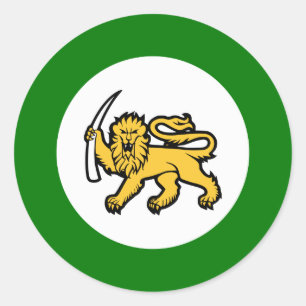 Adesivo Redondo Força aérea de Rhodesian