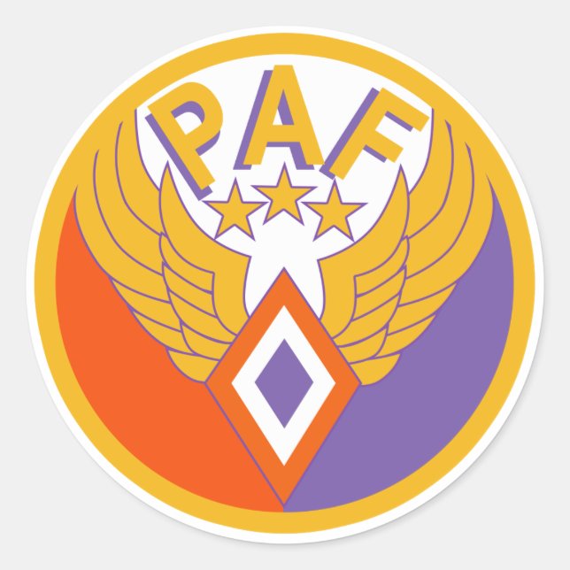Adesivo Redondo Força Aérea filipina (Frente)