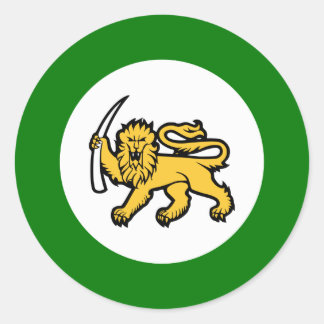 Adesivo Redondo Força Aérea Rodésia