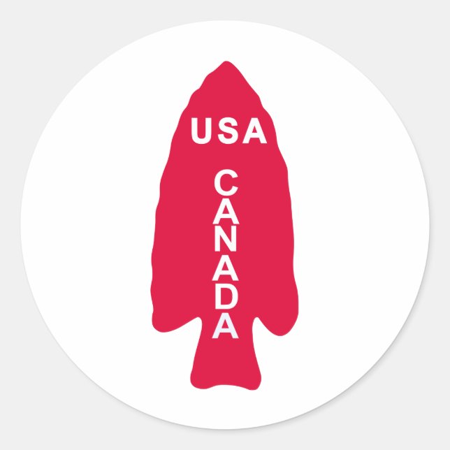 Adesivo Redondo Força de serviço especial para ruas (Frente)