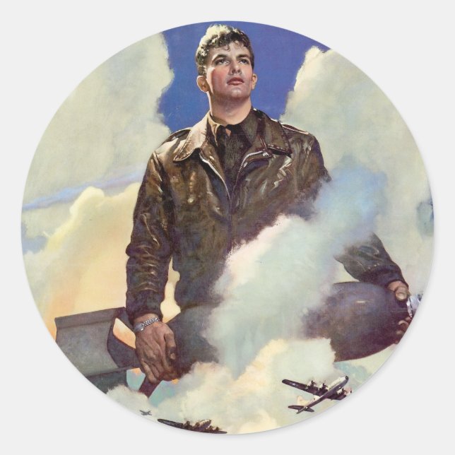 Adesivo Redondo Forças Aéreas do Exército (Frente)