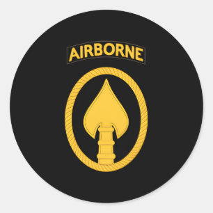 Adesivo Redondo Forças Especiais Americanas Selo de Patch Socom