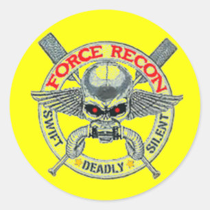 ADESIVO REDONDO FORCE RECON