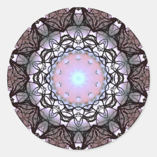 Adesivo Redondo Forest Magic Sticker