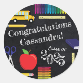 Adesivo Redondo Formação de Professores