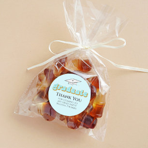 Adesivo Redondo Formando azul de gradação Típica retrô Simples