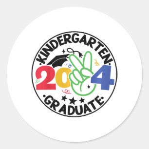 Adesivo Redondo Formando De Graduação 2024 No Último Dia De