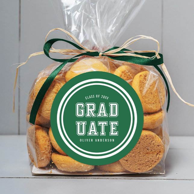 Adesivo Redondo Formando de Variação de Cor de Fundo Editável (Criador carregado)