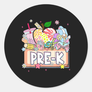 Adesivo Redondo Formandos Pré-escolares Pré-k 2025 Pré-escola Form