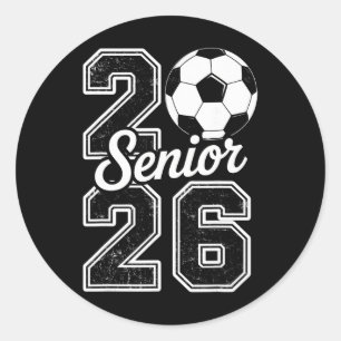 Adesivo Redondo Formatura 2026 Futebol Sênior 2026 Último Dia de A