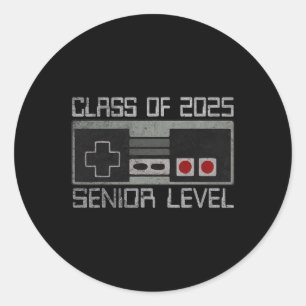 Adesivo Redondo Formatura do Ensino Médio 2025 Volta às Aulas Joga