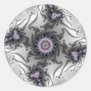 Adesivo Redondo Formigas - Fractal