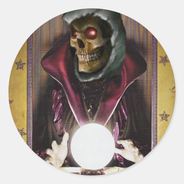 Adesivo Redondo Fortune Teller (Frente)