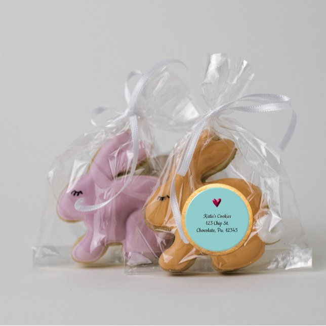 Adesivo Redondo Fosco Cookie Product Sticker (Criador carregado)