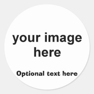 Adesivo Redondo Foto personalizada