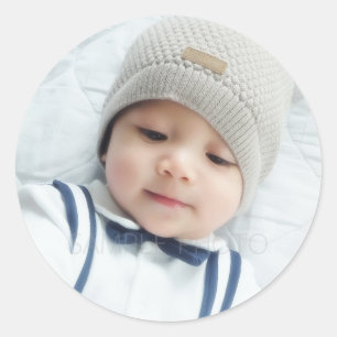 Adesivo Redondo Foto personalizada