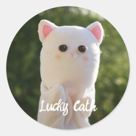 Adesivo Redondo Foto Personalizada Simples e Moderna Elegante