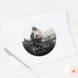 Adesivo Redondo Fotografia Personalizada Cla Abstrato Fotográfica 