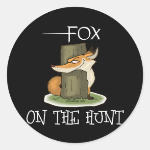 Adesivo Redondo Fox Imagem