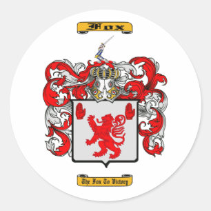 Adesivo Redondo Fox (Irlandês)