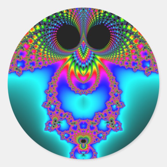 Adesivo Redondo Fractol (Frente)