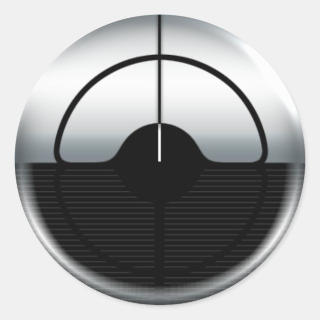 Adesivo Redondo FraggedNation.com PC/Laptop Sticker (Frente)