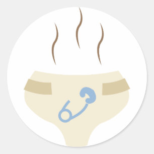 Adesivo Redondo Fralda melosa