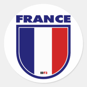 Adesivo Redondo France