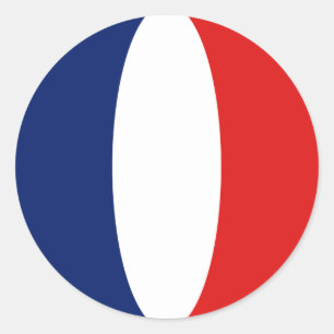 Adesivo Redondo Franco Fisheye Flag Sticker