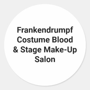 Adesivo Redondo Frankendrumpf Costume Sangue Hankamer Artjunkhaus