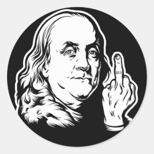 Adesivo Redondo Franklin